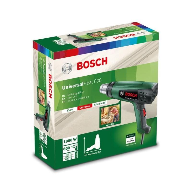 Décapeur thermique BOSCH UniversalHeat 600 - 1800W - 3 réglages de température - compact