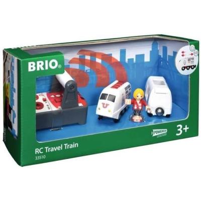 Train de Voyageur Radiocommandé BRIO World - Effets sonores et lumineux - Ravensburger - CIRCUIT MINIATURE - 3+ ans