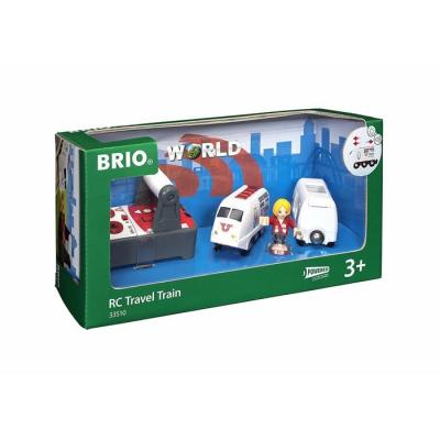 Train de Voyageur Radiocommandé BRIO World - Effets sonores et lumineux - Ravensburger - CIRCUIT MINIATURE - 3+ ans