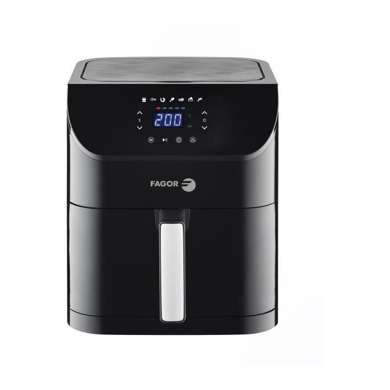 Friteuse sans huile - FAGOR Airfryer XL 8L 1800W - 7 pré-réglages - Noir