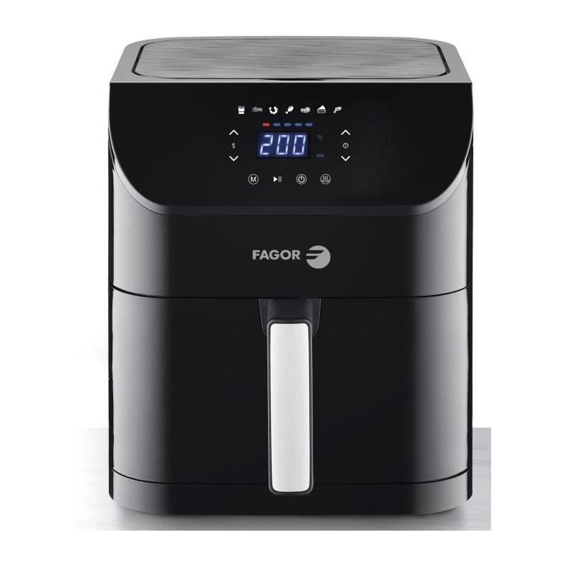 Friteuse sans huile - FAGOR Airfryer XL 8L 1800W - 7 pré-réglages - Noir