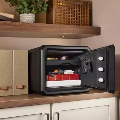 Coffre-fort sécurité MASTERLOCK FPW082FTCML - Ignifugé et étanche - Combinaison électronique - Format L