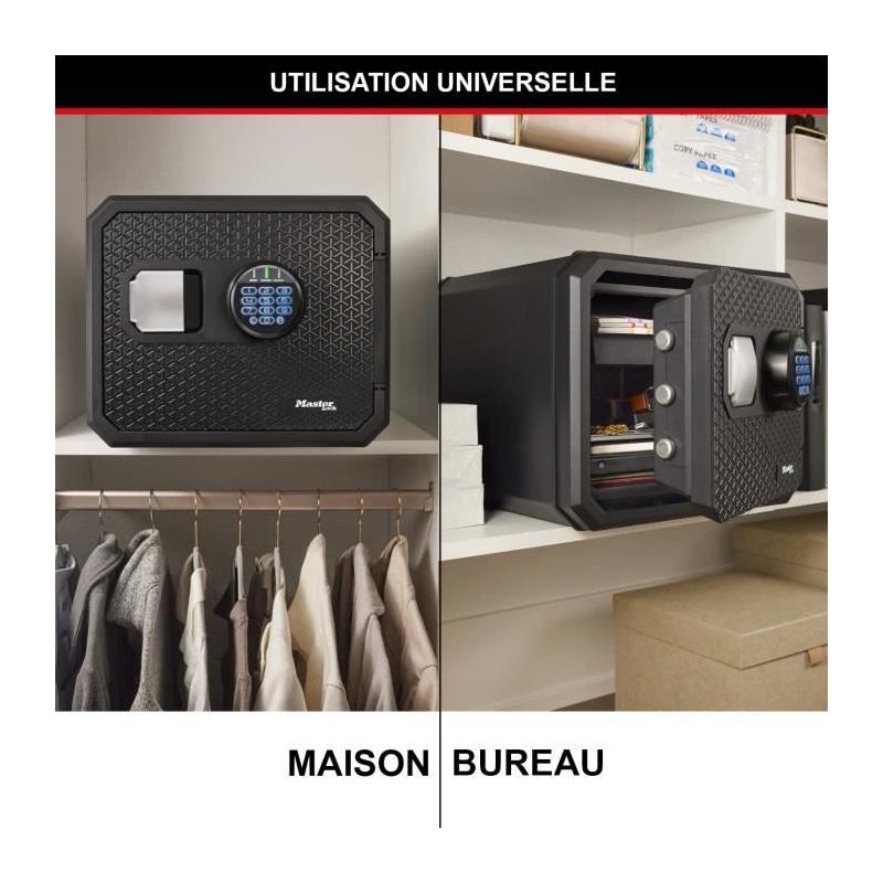 Coffre-fort sécurité MASTERLOCK FPW082FTCML - Ignifugé et étanche - Combinaison électronique - Format L