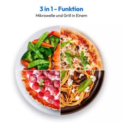 Micro-Ondes MEDION MD17495 Gris - Compact et Performant