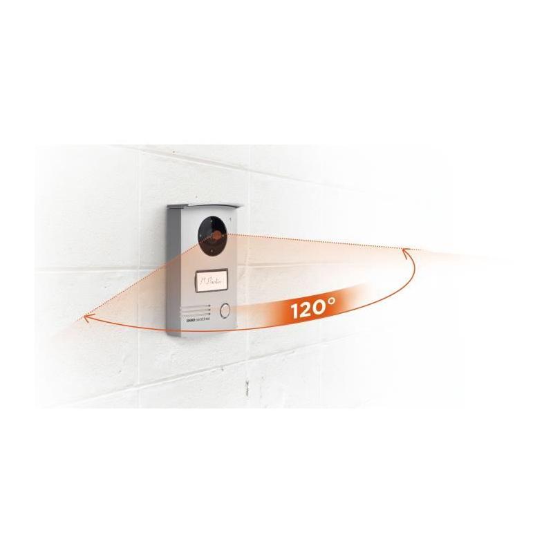 Interphone vidéo filaire SCS SENTINEL VisioDoor 7+ - Vision nocturne