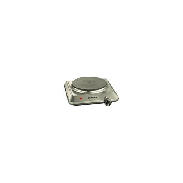 Réchaud électrique SEVERIN KP1092 - plaque 1 500W - diametre 18 cm - thermostat réglable - inox