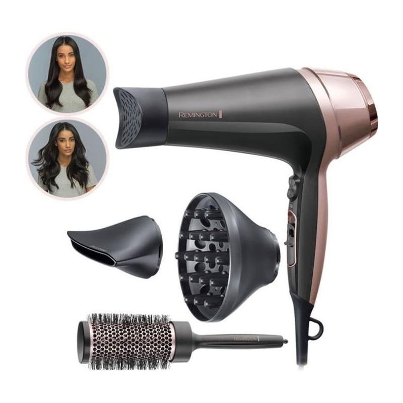 Ensemble Coiffure Remington D5706: Sèche-Cheveux Ionique 2200W
