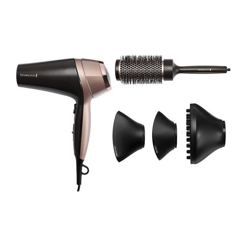 Ensemble Coiffure Remington D5706: Sèche-Cheveux Ionique 2200W