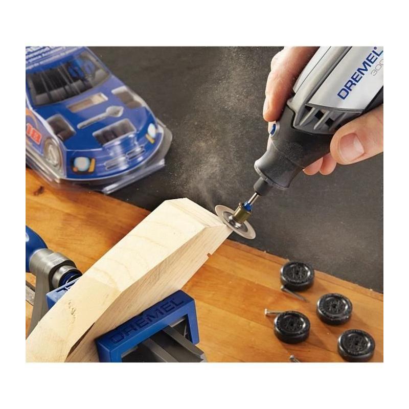 Disques de Ponçage DREMEL S411 EZ SpeedClic - Lot de 6 (Grain 60, Ø 30mm) - Accessoires de qualité supérieure