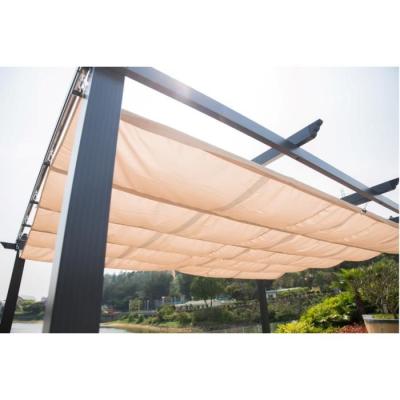 Pergola aluminium CORDOBA - Ecru - 4 x 3 m - Facile à monter