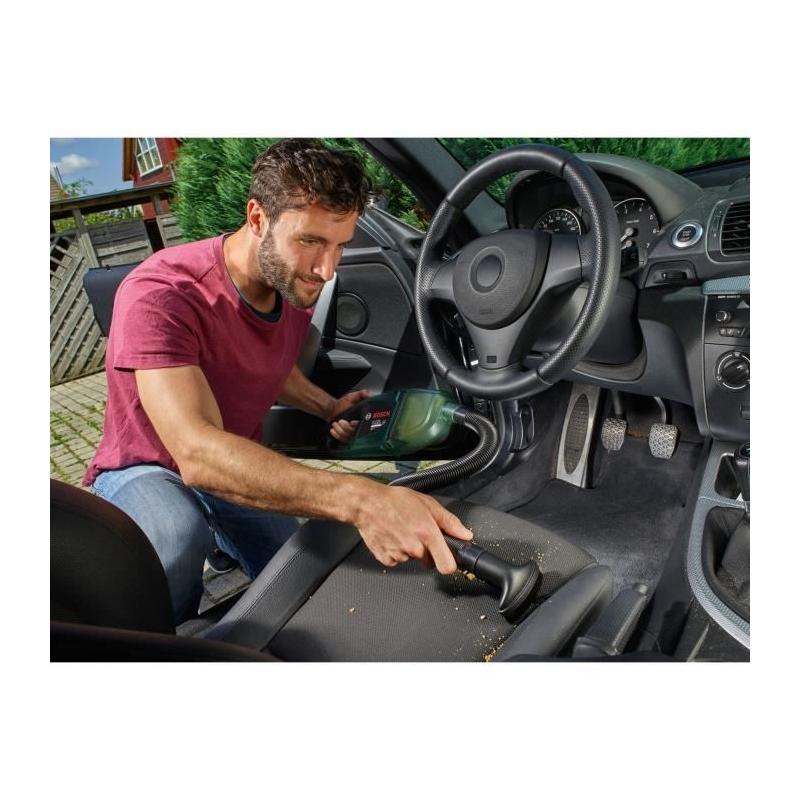 Aspirateur à main sans-fil Bosch - EasyVac 12 avec Batterie et Accessoires