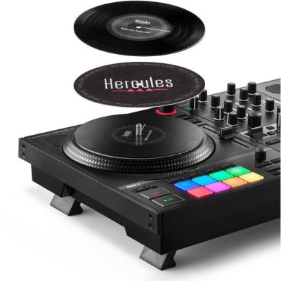 Contrôleur DJ motorisé HERCULES DJCONTROL INPULSE T7 - Platines noires