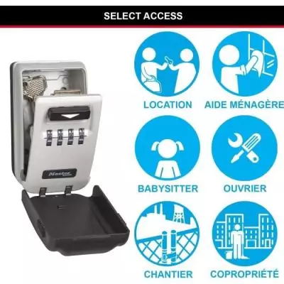 Boîte à clés Masterlock 5425EURD Format M - Sécurité Compacte