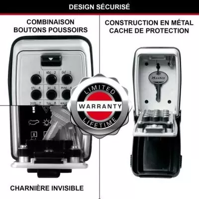Armoire de sécurité Masterlock Boîte à clés 5423EURD - Format L