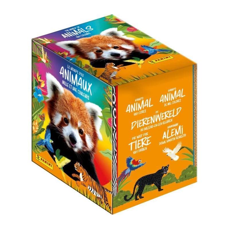 Sticker Panini Animaux 2025 - 180 stickers - 36 pochettes