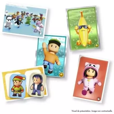 Boîte stickers PANINI Stumble Guys - Collection officielle Boîte stickers PANINI Stumble Guys - Collection officielle