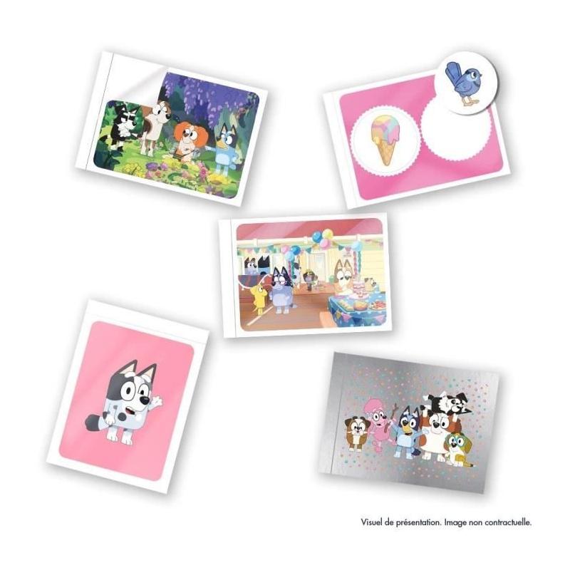 Stickers PANINI Bluey 2 - Blister 7 pochettes - Collection de cartes