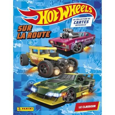 Pack de démarrage - PANINI - Hot Wheels TC - Classeur + 2 pochettes + 1 carte EL - 12 stickers