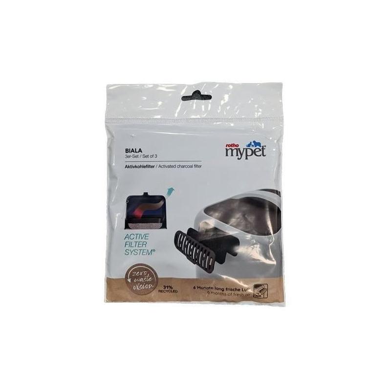 Recharges Filtres pour Maison de Toilette ROTHO MYPET BIALA