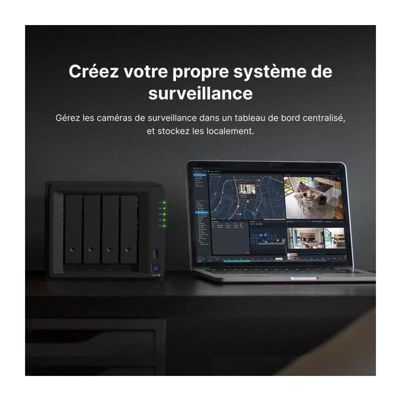 Serveur NAS 4 baies SYNOLOGY DS923+ - Stockage Haute Performance