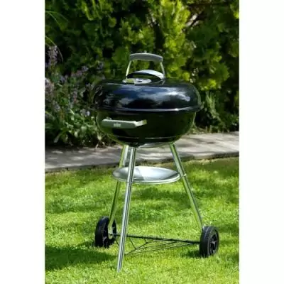 Barbecue Weber COMPACT KETTLE 47 CM NOIR - Prêt pour griller!