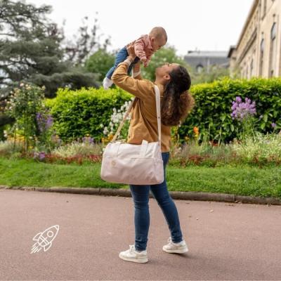 Sac à langer Badabulle Pocketstyle : Pratique et tendance!