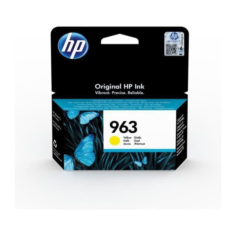 HP 963 Cartouche d'encre jaune authentique