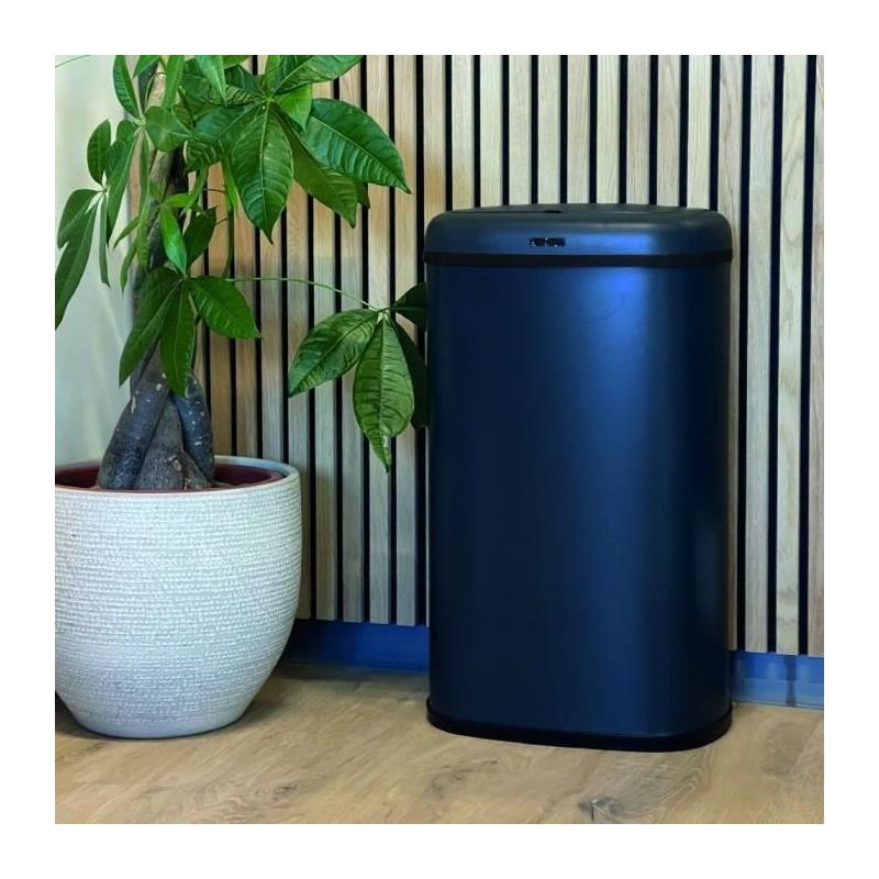 Poubelle Cuisine Automatique LOGAN 58L Inox Gris - Pratique et Moderne