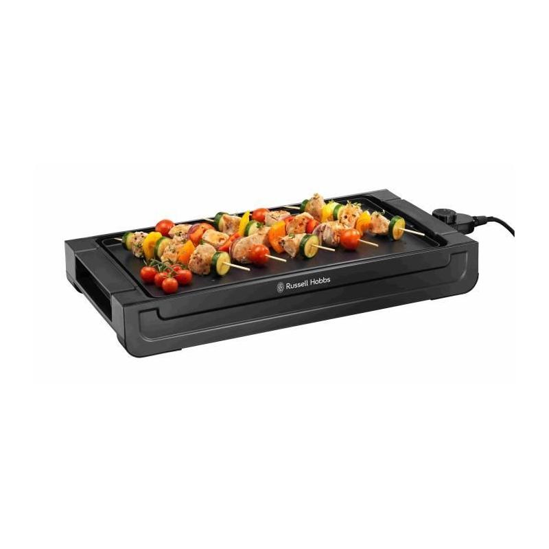 Plancha RUSSELL HOBBS Fiesta 22550-56 - 2400W - Surface de cuisson 45x25cm - Noir
