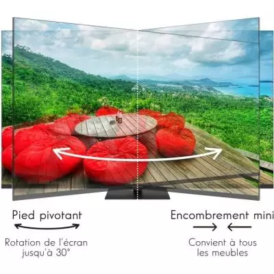 Thomson 55QG7C14 - TV QLED 55 (139 cm) - 4K UHD 3840x2160 - 144 Hz - Google TV - 2xHDMI 2.1 + 2xHDMI 2.0 - WiFi