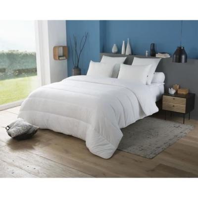 Couette tempérée Belle Nuit 220x240cm - 350gr/m² - Blanc DODO