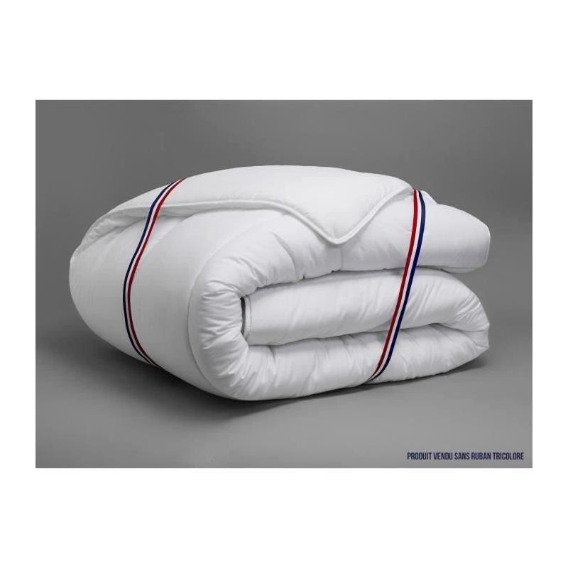 Couette tempérée Belle Nuit 220x240cm - 350gr/m² - Blanc DODO