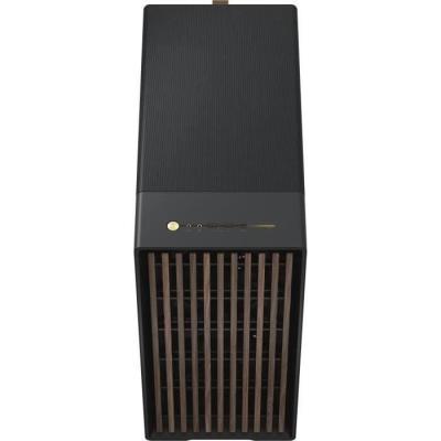 Boîtier PC élégant en bois et alliage - FRACTAL DESIGN - North XL Charcoal Black TG Dark