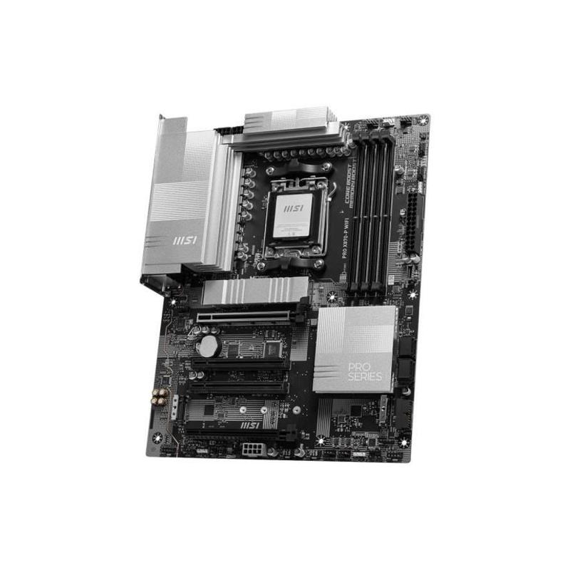 Carte mère MSI PRO X870-P WiFi : Wi-Fi 7, PCIe Gen5, EZ M.2 Shield Frozr II