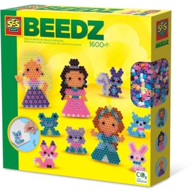 Créez des princesses et animaux avec les perles à repasser SES CREATIVE