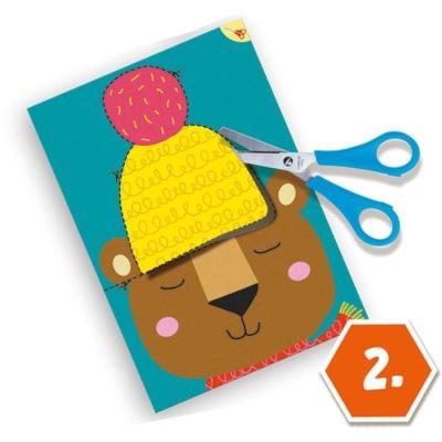 Apprends à découper en toute sécurité avec ces ciseaux pour enfant - Multicolore