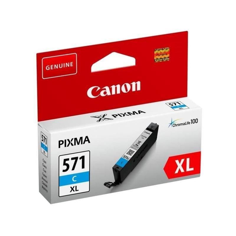 Cartouche d'encre CLI-571C XL Cyan - Grande Capacité