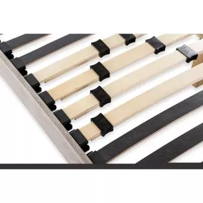 Sommier en kit 140x190 DEKO DREAM - Chêne et gris