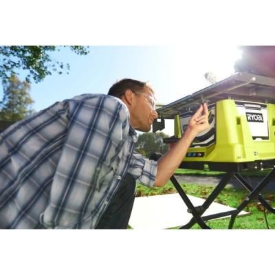 Scie sur table RYOBI 1 800W + pied retractable - RTS1800S-G