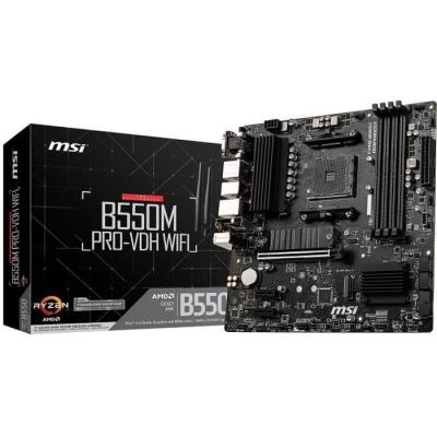 Carte Mere MSI B550M PRO-VDH WIFI: Compacte et Performante
