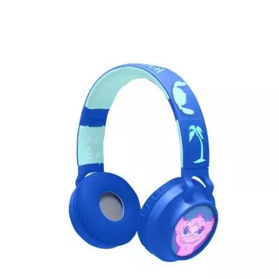 Casque lumineux pliable Stitch Bluetooth 3D vol. limité Casque lumineux pliable Stitch Bluetooth 3D vol. limité
