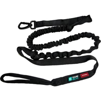Longe de traction pour chien INTENSIA XL - Noir - 2.4 m