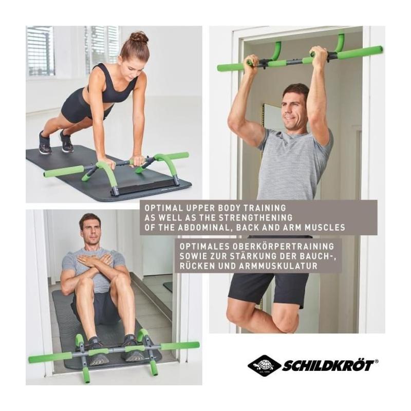 Barre porte de traction multifonctionnelle SCHILDKRÖT - Dimensions compactes