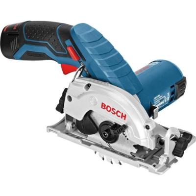 Scie circulaire Bosch Professional GKS 12V-26 + 2 batteries 3,0Ah + L-Boxx