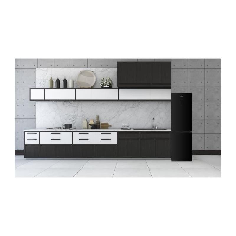 Réfrigérateur combiné CEFC323NFB: 323L Total No Frost - Noir