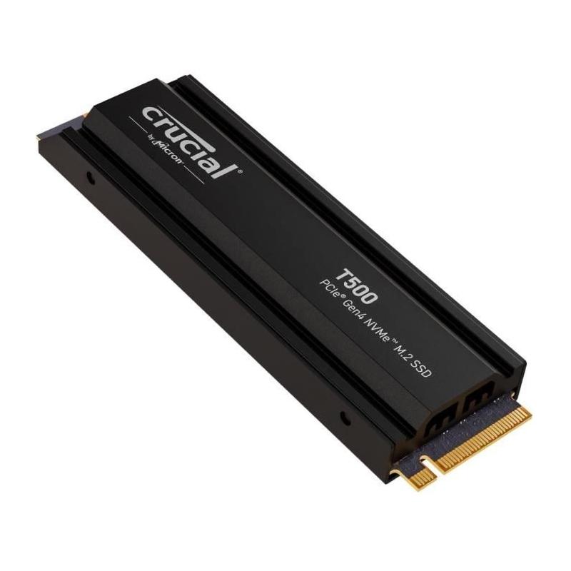 SSD Crucial T500 2To PCIe Gen4 NVMe PS5 - CT2000T500SSD5