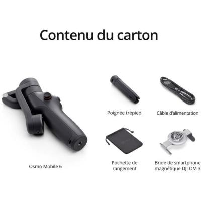 Perche Selfie DJI Osmo Mobile 6 - Bluetooth 5.1