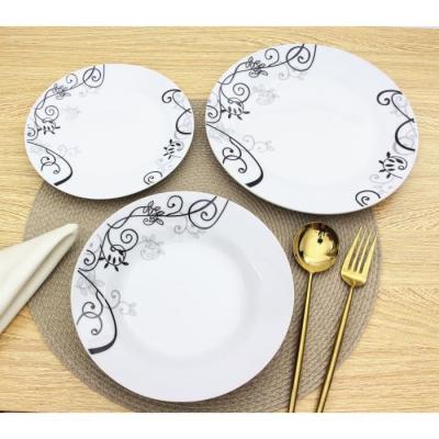 Service de table BAROQUE Noir 18 pièces ailes - Ensemble complet
