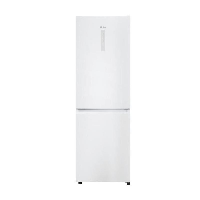 Réfrigérateur combiné Haier HDW3618DNPW - Classe D - 341 L - Blanc