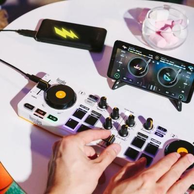 Contrôleur DJ Bluetooth pour Smartphone - App djay - TABLE DE MIXAGE